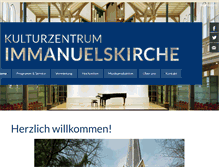 Tablet Screenshot of immanuelskirche.de